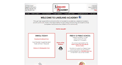 Desktop Screenshot of lakeland-academy.org